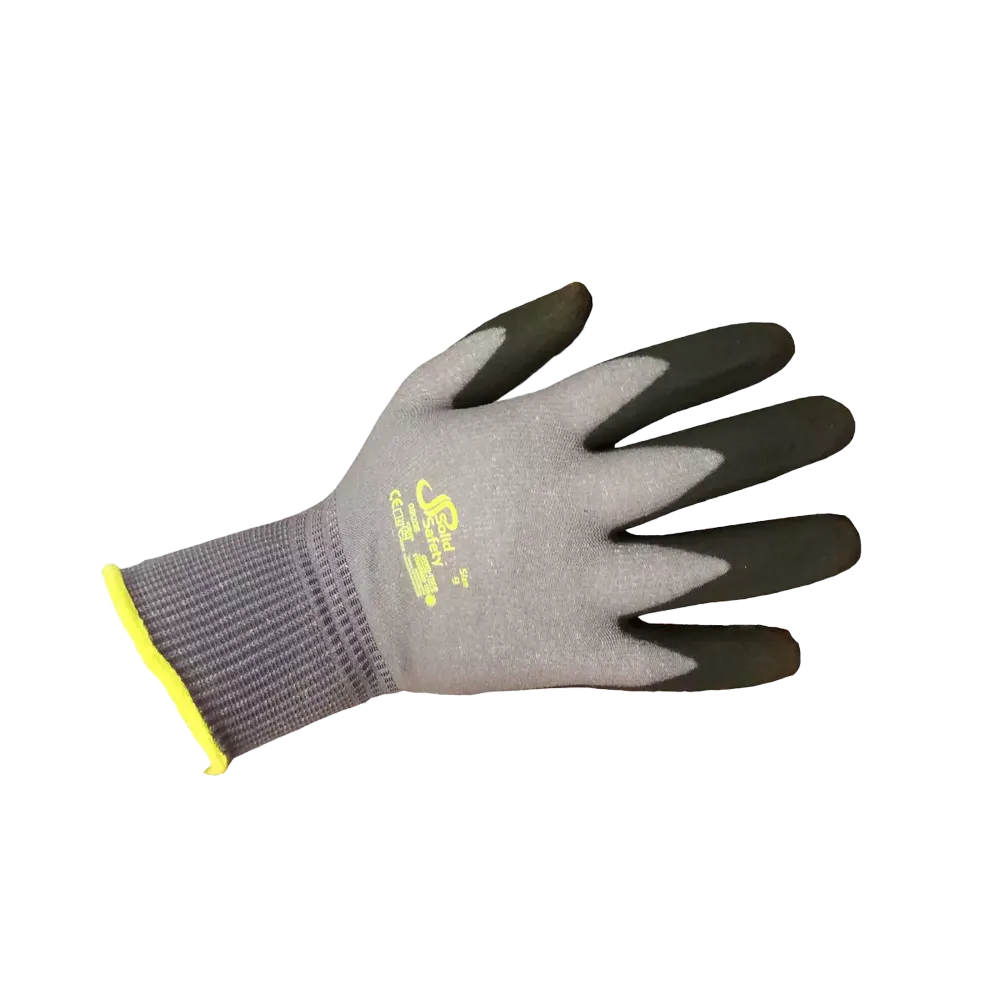 Montagehandschuh, Größe 7, grau, SolidSafety Tough Air: ultraleichter Arbeitsschutzhandschuh als PSA kaufen.