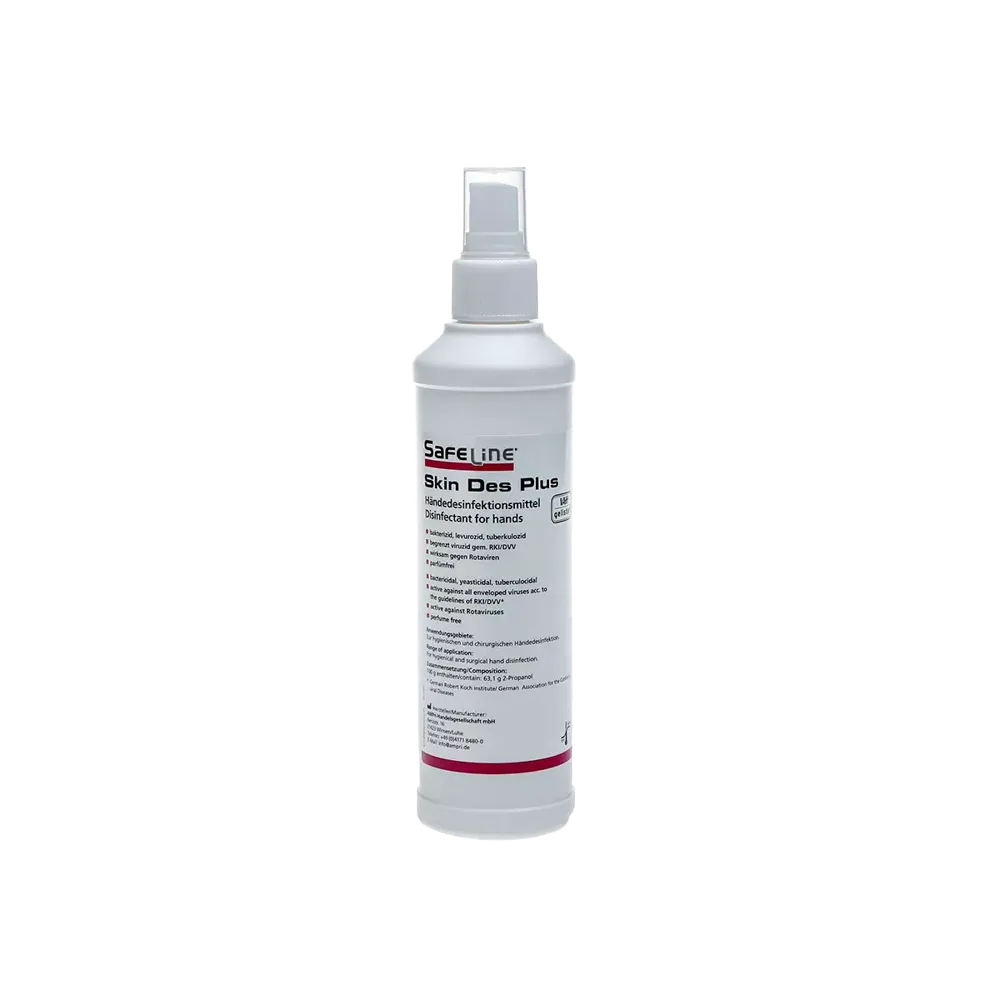 Händedesinfektionsspray, 250 ml, Safeline Skin Des Plus