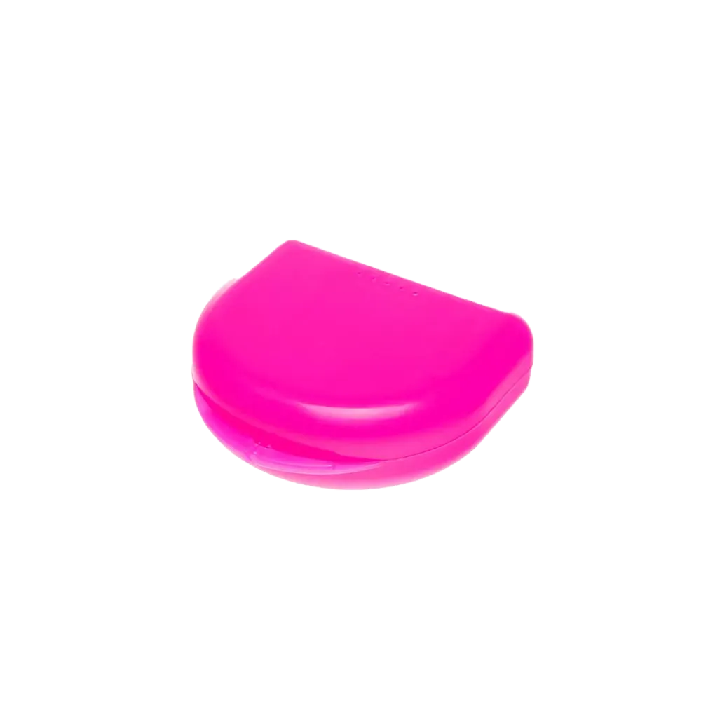 PP Dental Schienendose für Erwachsene, 65 x 58 x 20 cm, Farbe pink, Polypropylen: stabile und robuste Schienendose zur Aufbewahrung von Zahnschienen und Aufbissschienen als Dentalbedarf kaufen.