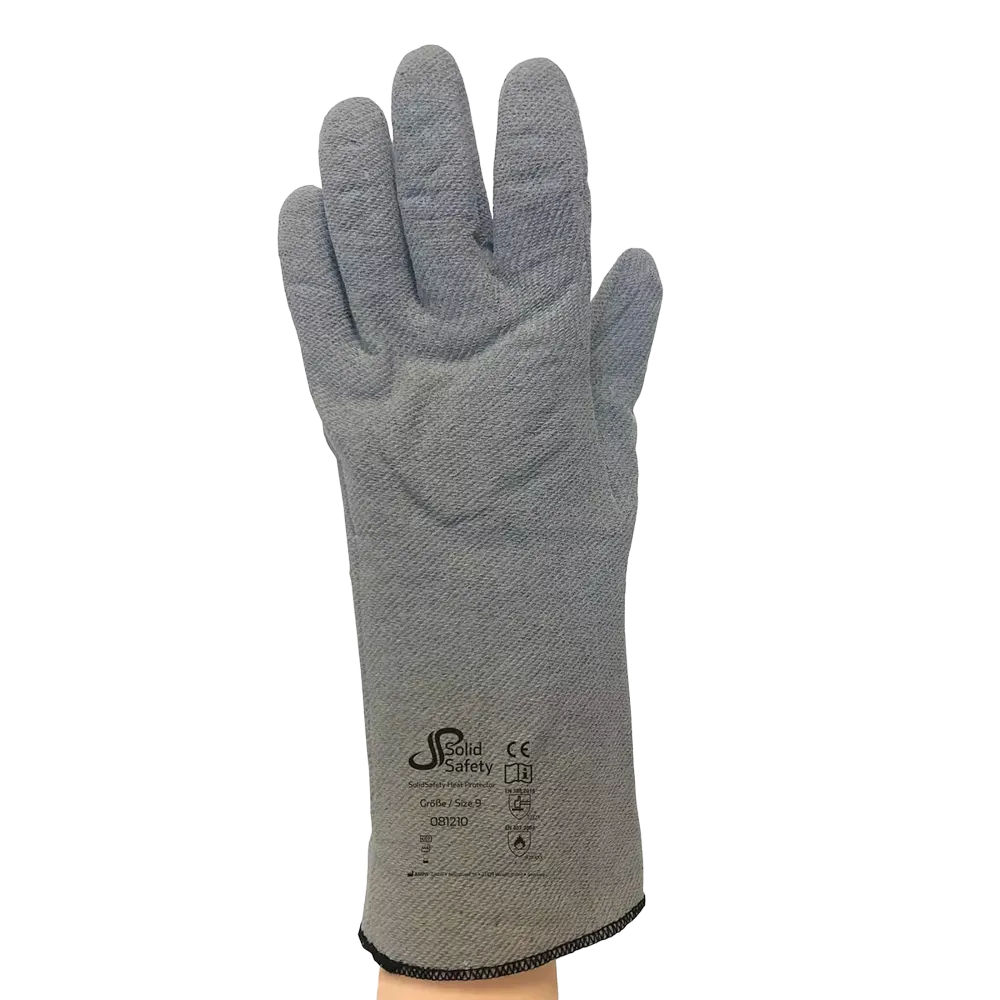 Hitzeschutzhandschuh, Größe 9, grau, SolidSafety Heat protectors