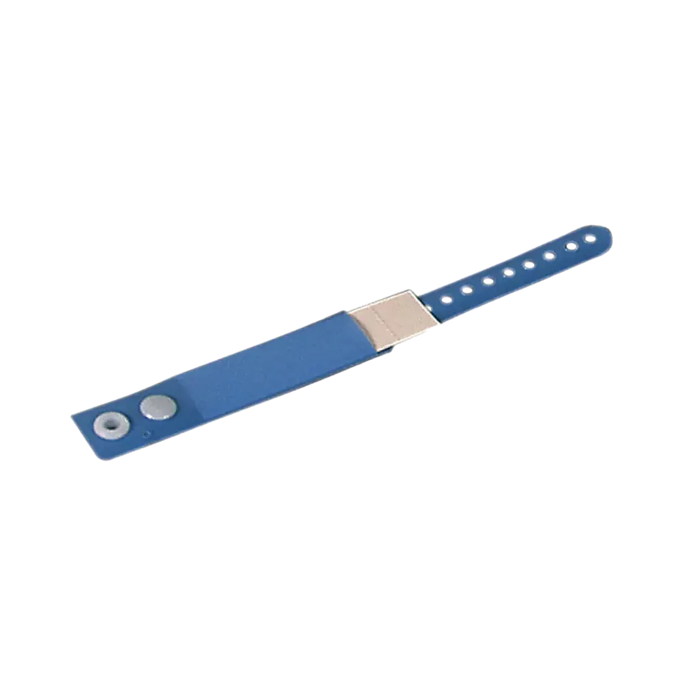 PVC Kinder Patientenarmband, Farbe blau, 162 x 18 mm