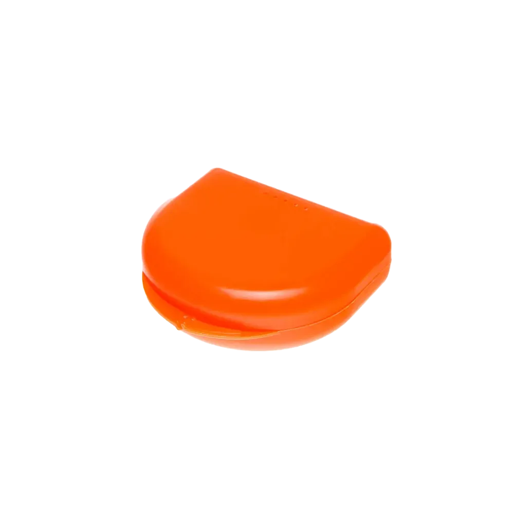 PP Dental Schienendose für Erwachsene, 65 x 58 x 20 cm, Farbe orange, Polypropylen: stabile und robuste Schienendose zur Aufbewahrung von Zahnschienen und Aufbissschienen als Dentalbedarf kaufen.